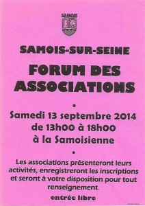 Forum des associations de Samois-sur-Seine
